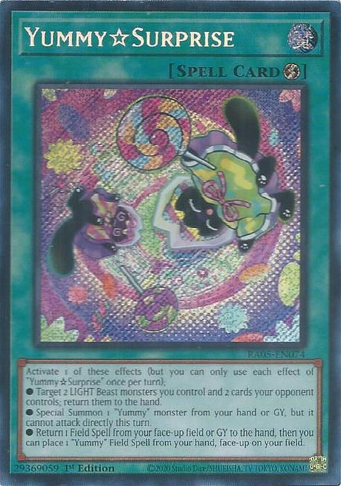 Image for YummySurprise (Secret Rare) (RA05-EN074) [Rarity Collection 5] - YuGiOh