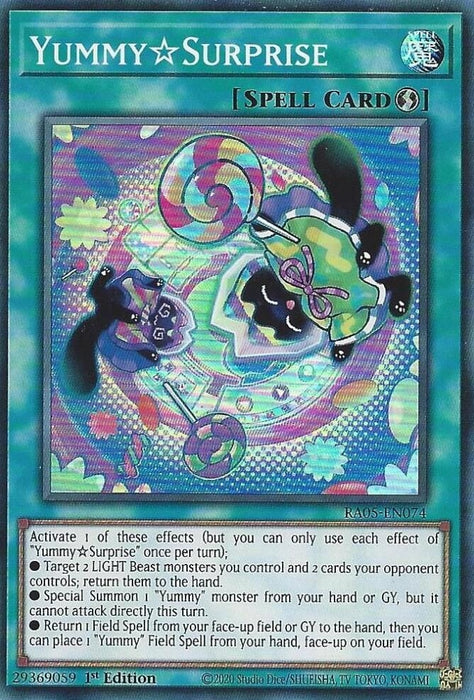 Image for YummySurprise (RA05-EN074) [Rarity Collection 5] - YuGiOh