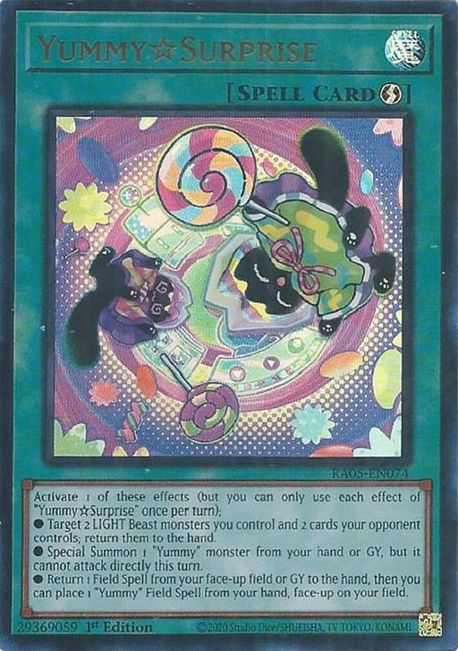 Image for YummySurprise (Ultra Rare) (RA05-EN074) [Rarity Collection 5] - YuGiOh