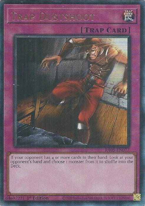 Image for Trap Dustshoot (Ultimate Rare) (RA05-EN077) [Rarity Collection 5] - YuGiOh