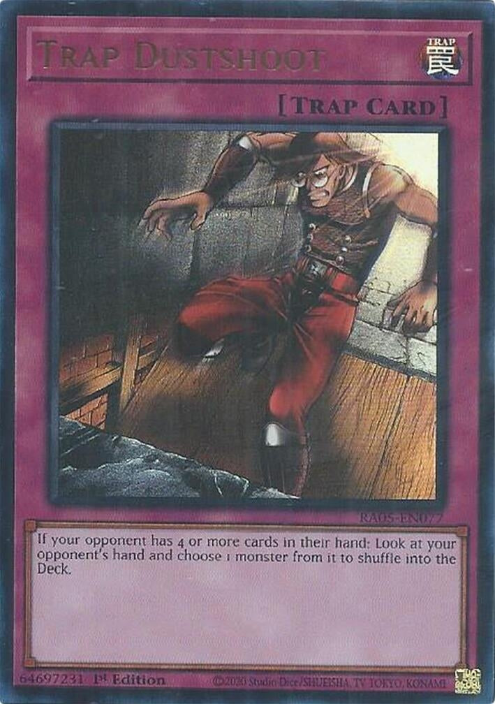 Image for Trap Dustshoot (Ultra Rare) (RA05-EN077) [Rarity Collection 5] - YuGiOh