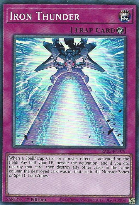 Image for Iron Thunder (RA05-EN079) [Rarity Collection 5] - YuGiOh