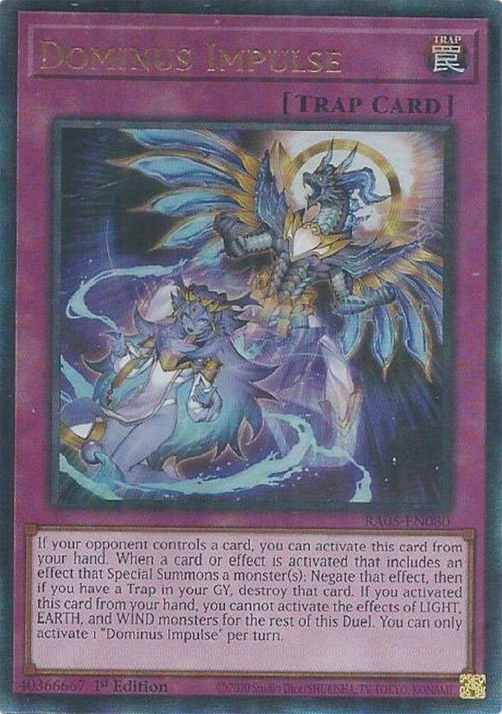 Image for Dominus Impulse (Ultimate Rare) (RA05-EN080) [Rarity Collection 5] - YuGiOh