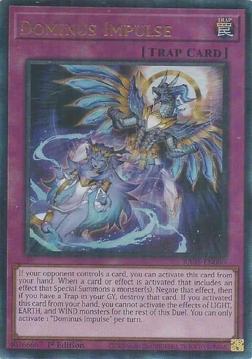 Image for Dominus Impulse (Ultimate Rare) (RA05-EN080) [Rarity Collection 5] - YuGiOh