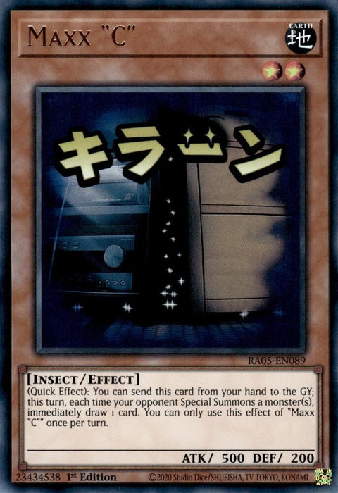 Image for Maxx "C" (RA05-EN089) [Rarity Collection 5] - YuGiOh