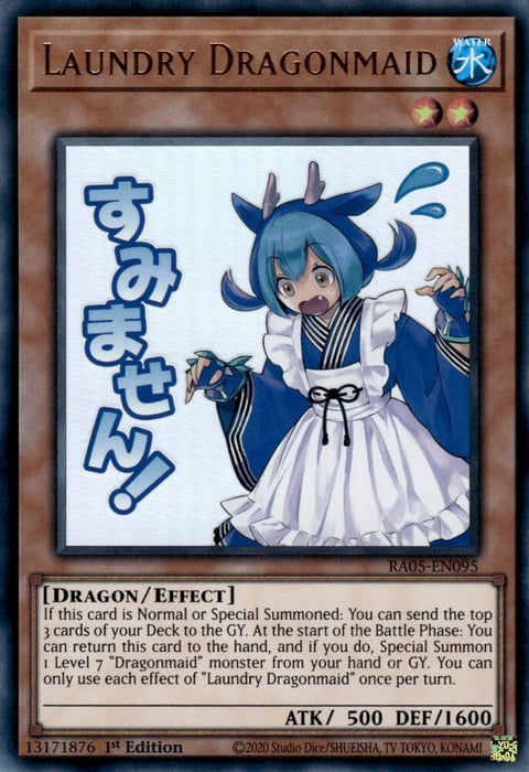 Image for Laundry Dragonmaid (RA05-EN095) [Rarity Collection 5] - YuGiOh