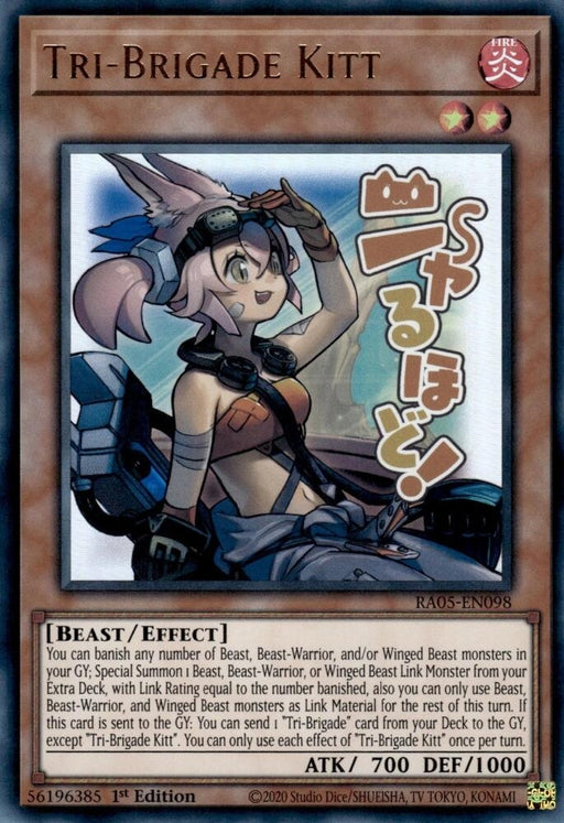 Image for Tri-Brigade Kitt (RA05-EN098) [Rarity Collection 5] - YuGiOh