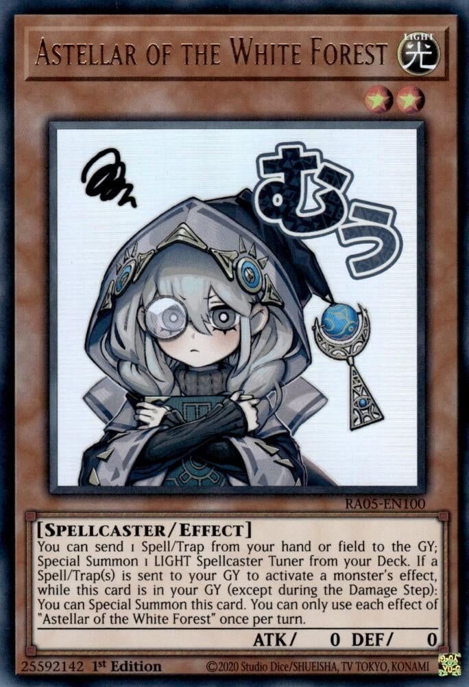 Image for Astellar of the White Forest (RA05-EN100) [Rarity Collection 5] - YuGiOh