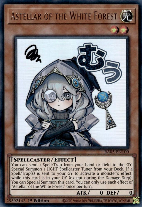 Image for Astellar of the White Forest (RA05-EN100) [Rarity Collection 5] - YuGiOh