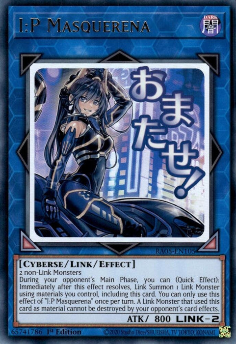 Image for I:P Masquerena (RA05-EN105) [Rarity Collection 5] - YuGiOh