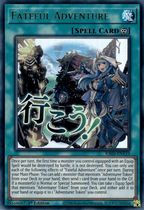 Image for Fateful Adventure (RA05-EN119) [Rarity Collection 5] - YuGiOh