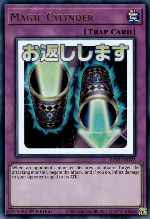 Image for Magic Cylinder (RA05-EN123) [Rarity Collection 5] - YuGiOh