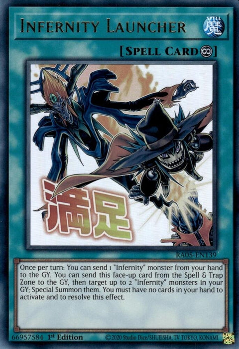 Image for Infernity Launcher (RA05-EN139) [Rarity Collection 5] - YuGiOh