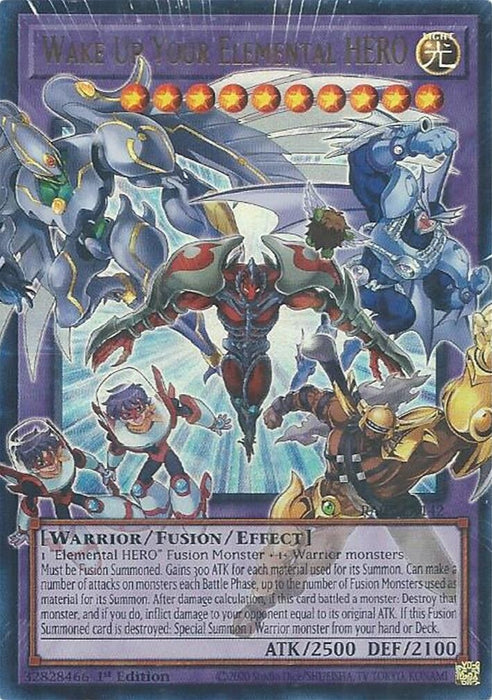 Image for Wake Up Your Elemental HERO (RA05-EN142) [Rarity Collection 5] - YuGiOh