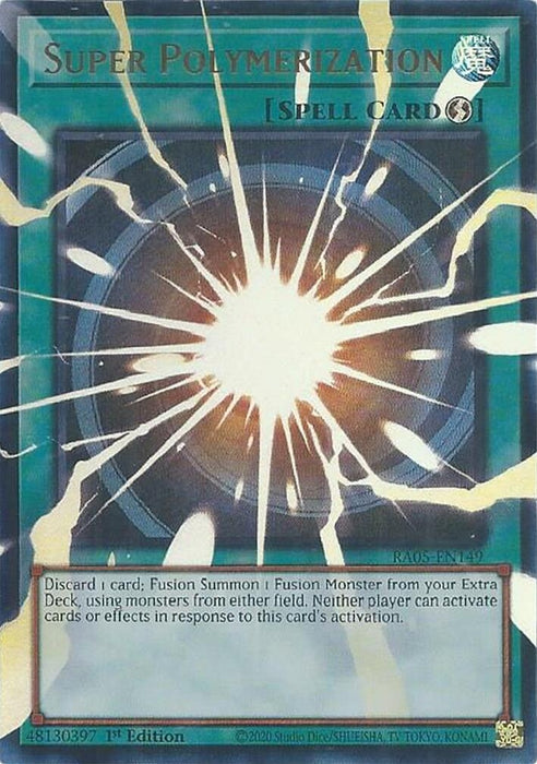 Image for Super Polymerization (RA05-EN149) [Rarity Collection 5] - YuGiOh