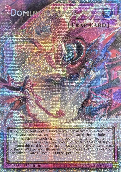 Image for Dominus Purge (Starlight Rare) (Extended Art) (RA05-EN150) [Rarity Collection 5] - YuGiOh