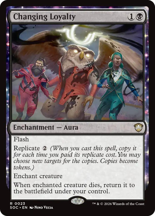 Image for Changing Loyalty (23) [Secrets of Strixhaven] - Magic: The Gathering
