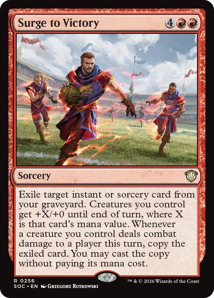 Image for Surge to Victory (256) [Secrets of Strixhaven] - Magic: The Gathering