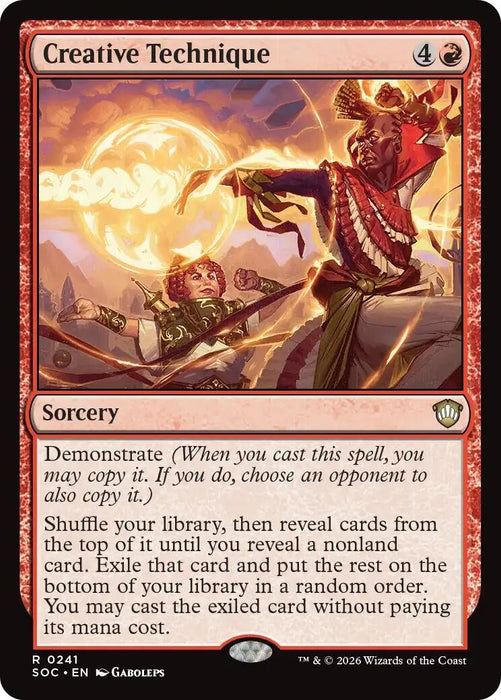 Image for Creative Technique (241) [Secrets of Strixhaven] - Magic: The Gathering