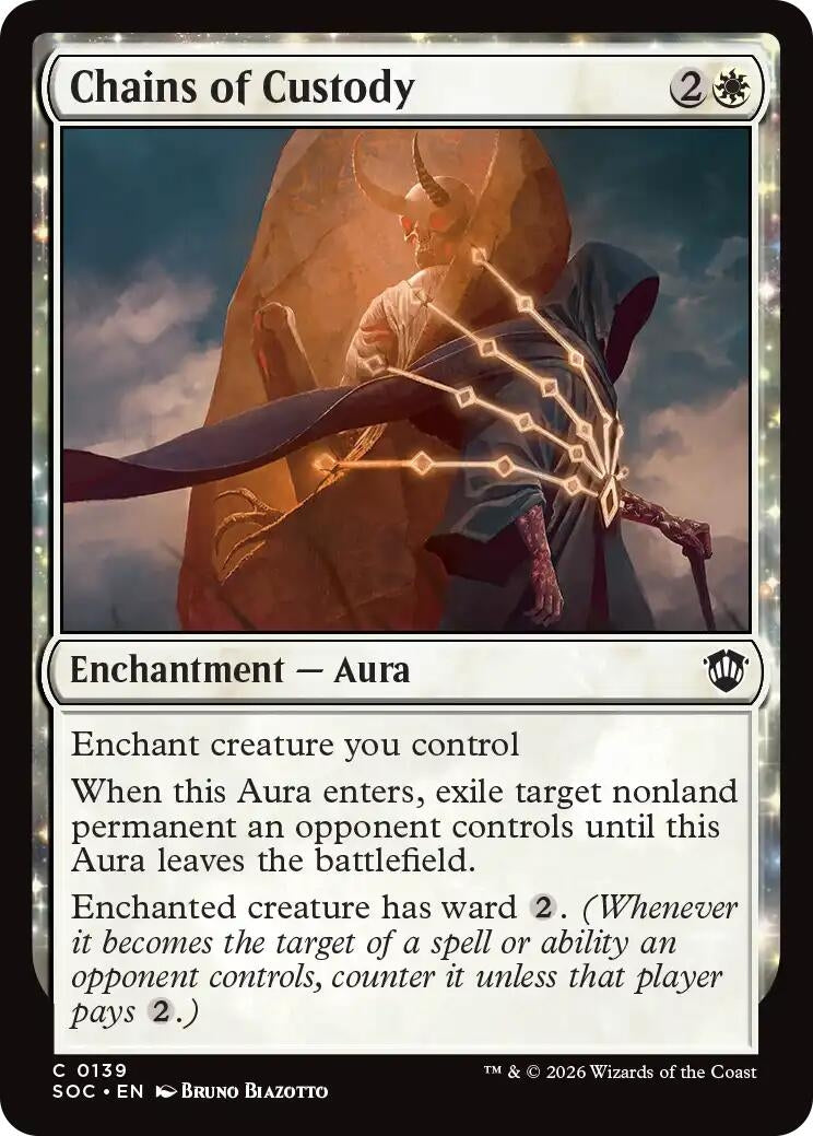 Image for Chains of Custody (139) [Secrets of Strixhaven] - Magic: The Gathering