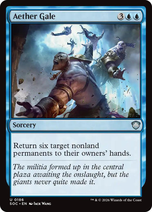 Image for Aether Gale (186) [Secrets of Strixhaven] - Magic: The Gathering