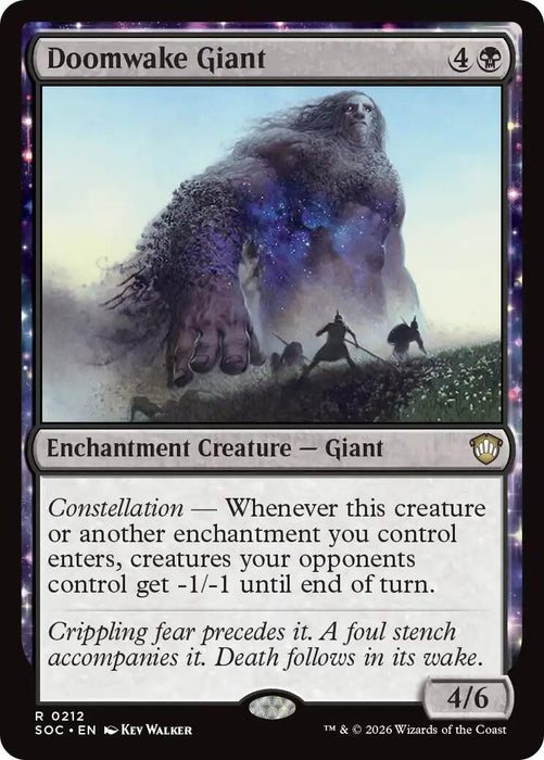 Image for Doomwake Giant (212) [Secrets of Strixhaven] - Magic: The Gathering