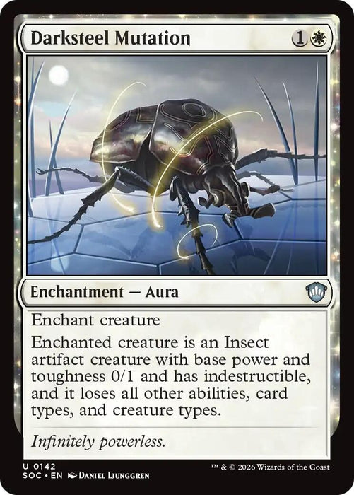 Image for Darksteel Mutation (142) [Secrets of Strixhaven] - Magic: The Gathering