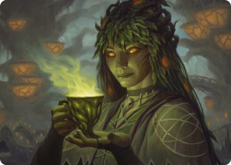 Dina, Soul Steeper Art Card (23) [Art Series: Strixhaven]