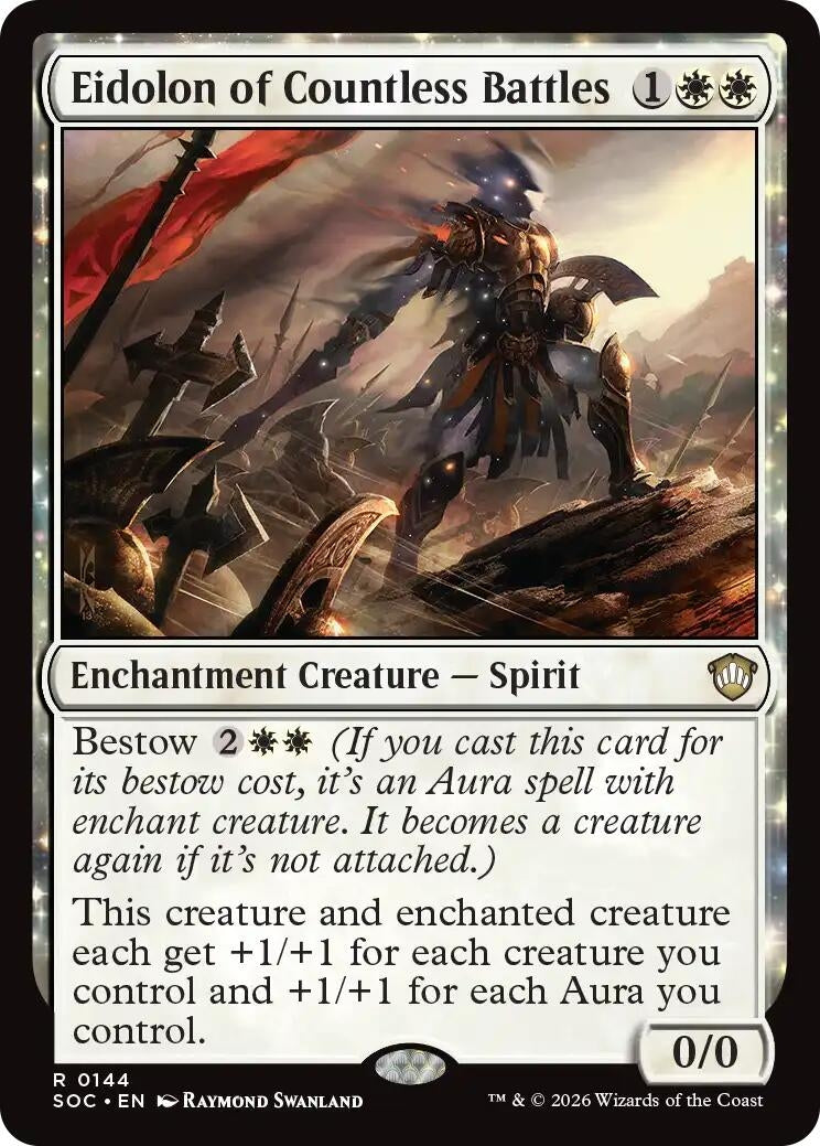 Image for Eidolon of Countless Battles (144) [Secrets of Strixhaven] - Magic: The Gathering