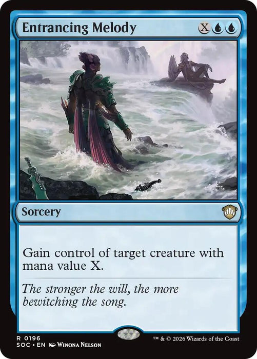 Image for Entrancing Melody (196) [Secrets of Strixhaven] - Magic: The Gathering