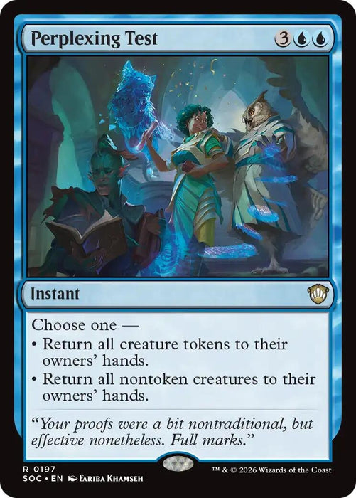 Image for Perplexing Test (197) [Secrets of Strixhaven] - Magic: The Gathering