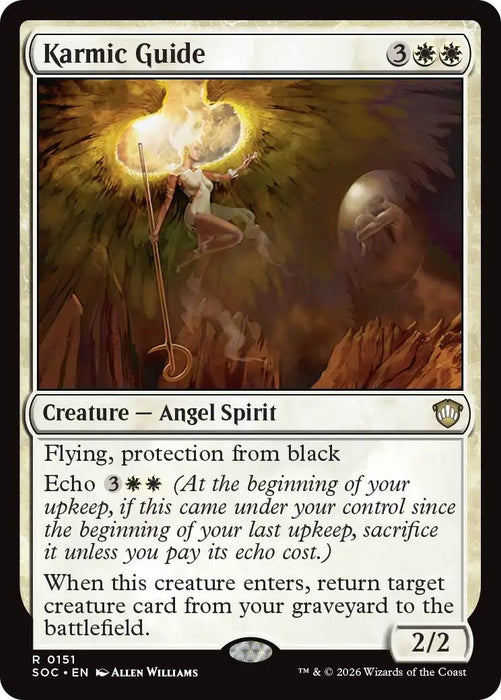 Image for Karmic Guide (151) [Secrets of Strixhaven] - Magic: The Gathering