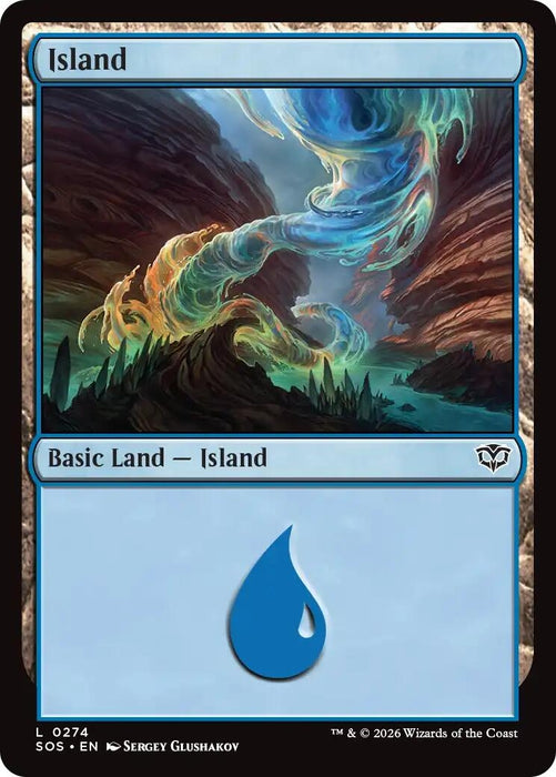 Image for Island (0274) (274) [Secrets of Strixhaven] - Magic: The Gathering