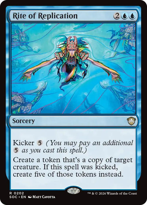 Image for Rite of Replication (202) [Secrets of Strixhaven] - Magic: The Gathering