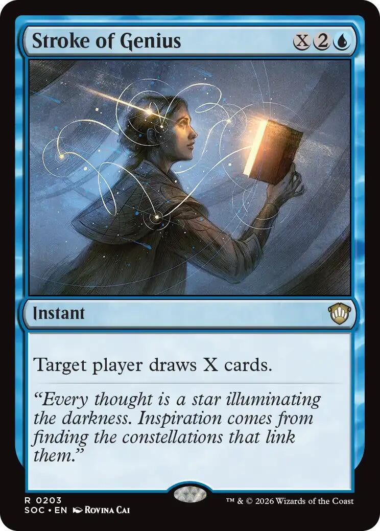 Image for Stroke of Genius (203) [Secrets of Strixhaven] - Magic: The Gathering