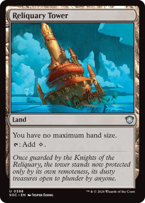 Image for Reliquary Tower (398) [Secrets of Strixhaven] - Magic: The Gathering