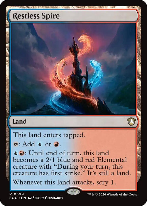 Image for Restless Spire (399) [Secrets of Strixhaven] - Magic: The Gathering