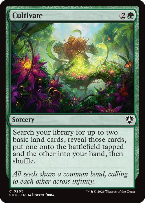 Image for Cultivate (265) [Secrets of Strixhaven] - Magic: The Gathering