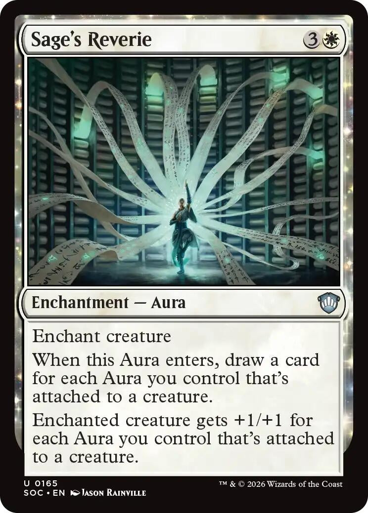 Image for Sage's Reverie (165) [Secrets of Strixhaven] - Magic: The Gathering
