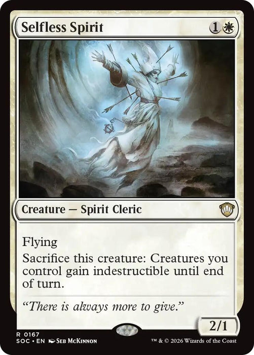 Image for Selfless Spirit (167) [Secrets of Strixhaven] - Magic: The Gathering