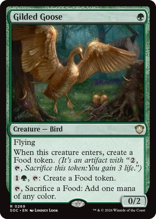 Image for Gilded Goose (269) [Secrets of Strixhaven] - Magic: The Gathering