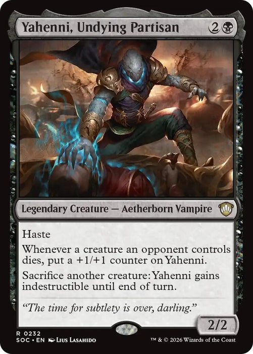 Image for Yahenni, Undying Partisan (232) [Secrets of Strixhaven] - Magic: The Gathering