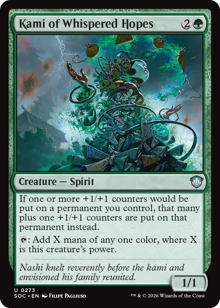 Image for Kami of Whispered Hopes (273) [Secrets of Strixhaven] - Magic: The Gathering