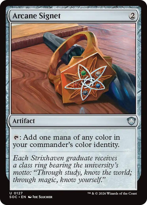 Image for Arcane Signet (127) [Secrets of Strixhaven] - Magic: The Gathering
