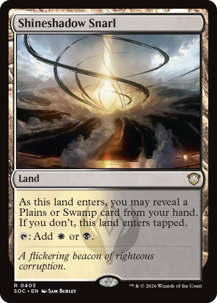 Image for Shineshadow Snarl (403) [Secrets of Strixhaven] - Magic: The Gathering