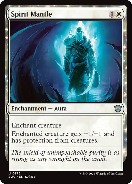 Image for Spirit Mantle (175) [Secrets of Strixhaven] - Magic: The Gathering
