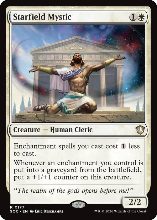 Image for Starfield Mystic (177) [Secrets of Strixhaven] - Magic: The Gathering