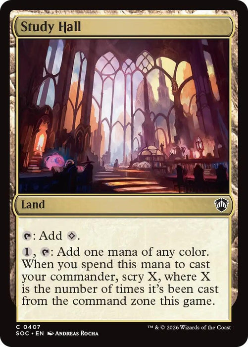 Image for Study Hall (407) [Secrets of Strixhaven] - Magic: The Gathering