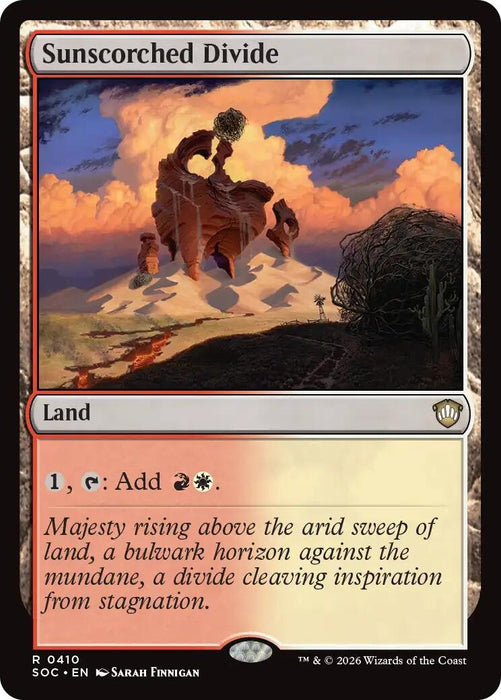 Image for Sunscorched Divide (410) [Secrets of Strixhaven] - Magic: The Gathering