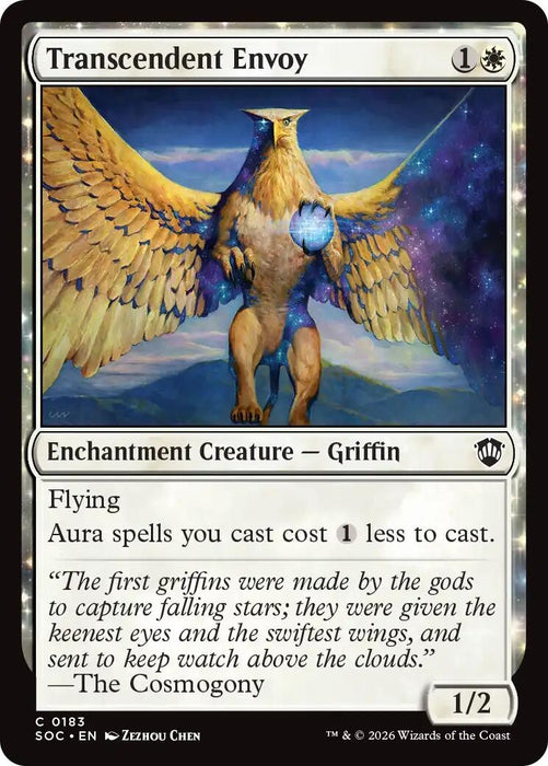 Image for Transcendent Envoy (183) [Secrets of Strixhaven] - Magic: The Gathering
